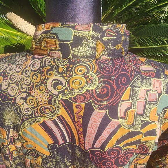 THE ICING 90’S VINTAGE BOMBER JACKET w/BEADING & SEQUINS - Picture 7 of 8